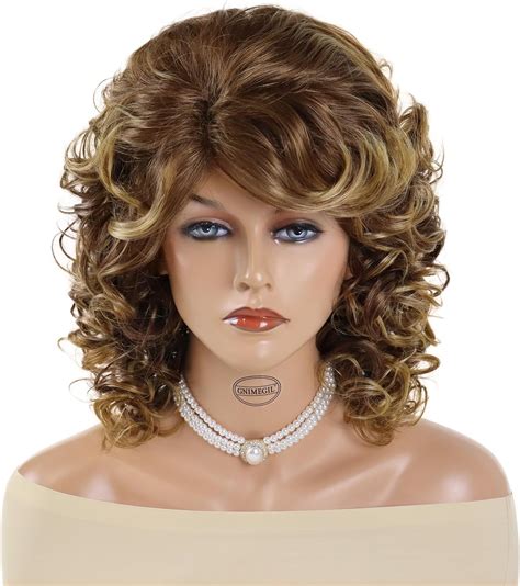 medium length wigs amazon